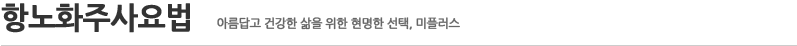 항노화주사요법